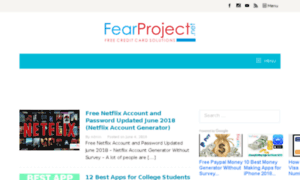 Fearproject.net thumbnail