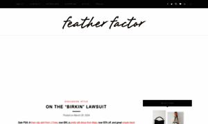 Featherfactor.com thumbnail