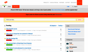Features.cpanel.net thumbnail