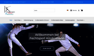 Fechtsport-kindermann.de thumbnail