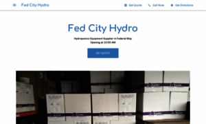 Fedcityhydro.business.site thumbnail