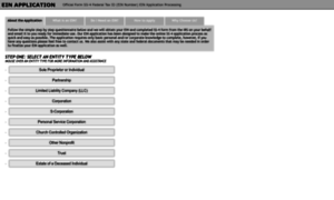 Federal-ein-application.com thumbnail