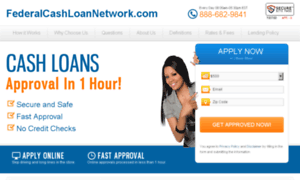 Federalcashloannetwork.com thumbnail