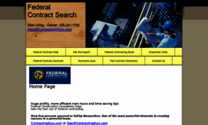 Federalcontractsearch.com thumbnail