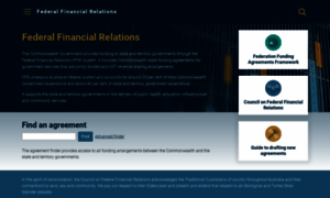 Federalfinancialrelations.gov.au thumbnail
