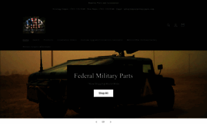 Federalmilitaryparts.com thumbnail