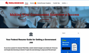 Federalresumeguide.com thumbnail