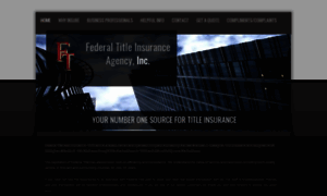 Federaltitleinsurance.com thumbnail