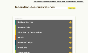 Federation-des-musicals.com thumbnail