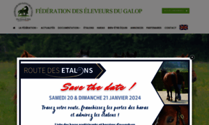 Federationdeseleveursdugalop.fr thumbnail