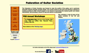 Federationofguitarsocieties.org.uk thumbnail