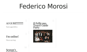 Federicomorosi.com thumbnail