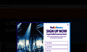 Fedexforum.com thumbnail