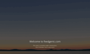 Feedgenic.com thumbnail