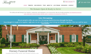 Feeneyfuneralhome.com thumbnail