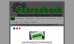 Fehrenbach-maschinen.de thumbnail