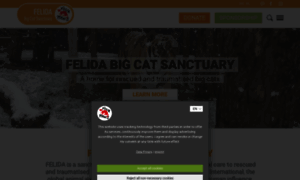 Felida-bigcatsanctuary.org thumbnail