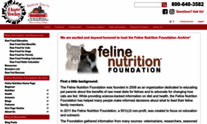 Feline-nutrition.org thumbnail