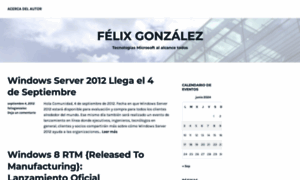 Felixgonzalez.wordpress.com thumbnail