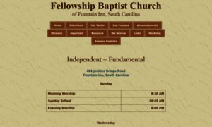 Fellowshipbaptistftinn.com thumbnail