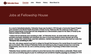 Fellowshiphouse.recruiting.com thumbnail