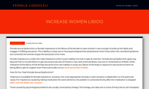 Female-libido.eu thumbnail