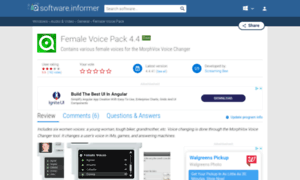 Female-voice-pack.informer.com thumbnail