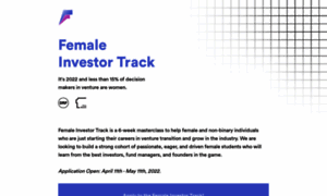 Femaleinvestors.dormroomfund.com thumbnail