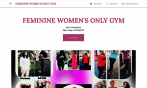 Femininewomensonlygym.business.site thumbnail