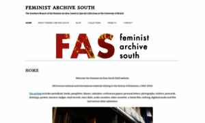 Feministarchivesouth.org.uk thumbnail