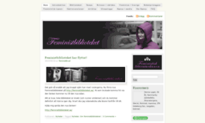 Feministbiblioteket.wordpress.com thumbnail