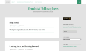 Feministphilosophers.wordpress.com thumbnail