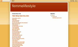 Femmelifestyle.blogspot.fr thumbnail