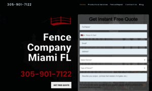 Fencecompanymiamifl.com thumbnail