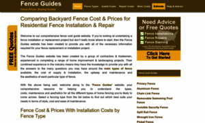 Fenceguides.com thumbnail