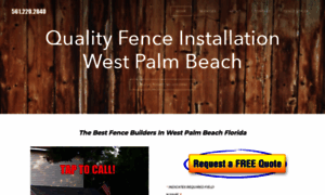 Fenceinstallationwestpalmbeach.com thumbnail