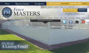 Fencemastersinc.co thumbnail