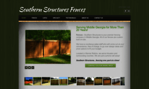 Fencesbysouthernstructures.com thumbnail