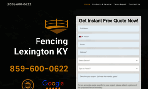 Fencinglexingtonky.com thumbnail