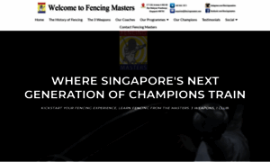 Fencingmasters.com thumbnail