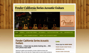 Fendercaliforniaseries.com thumbnail