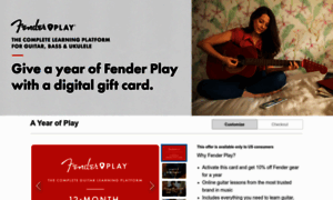 Fenderplay.launchgiftcards.com thumbnail