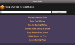 Feng-shui-tips-for-wealth.com thumbnail