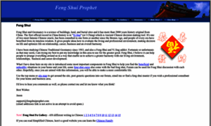 Fengshuiprophet.com thumbnail