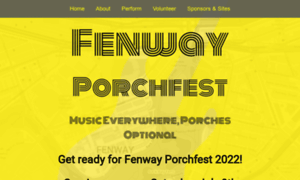 Fenwayporchfest.org thumbnail
