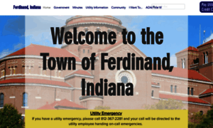 Ferdinandindiana.org thumbnail