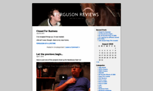 Fergusonreviews.wordpress.com thumbnail