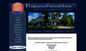 Fergusonsfuneralhome.com thumbnail