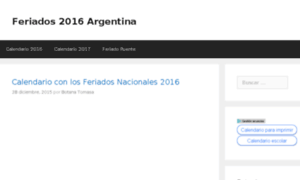 Feriados2016argentina.com thumbnail