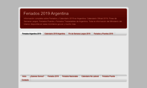 Feriados2019argentina.blogspot.com thumbnail